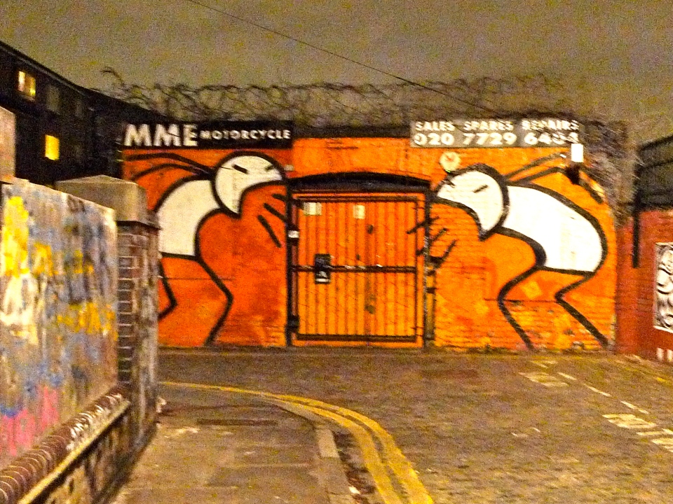 Grimsby St E2 with Stik artwork